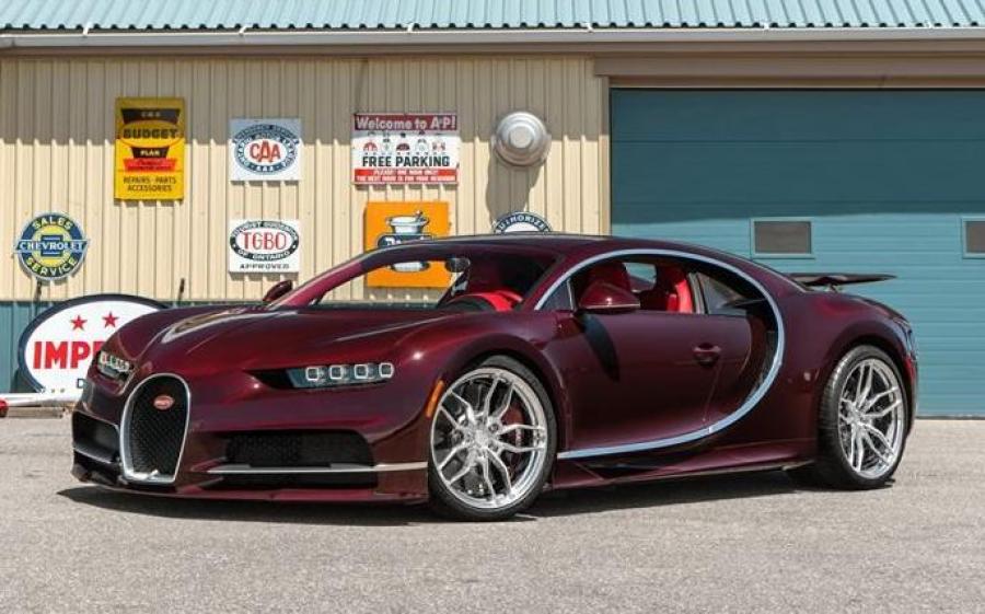 Bugatti Chiron on ANRKY Wheels '2018